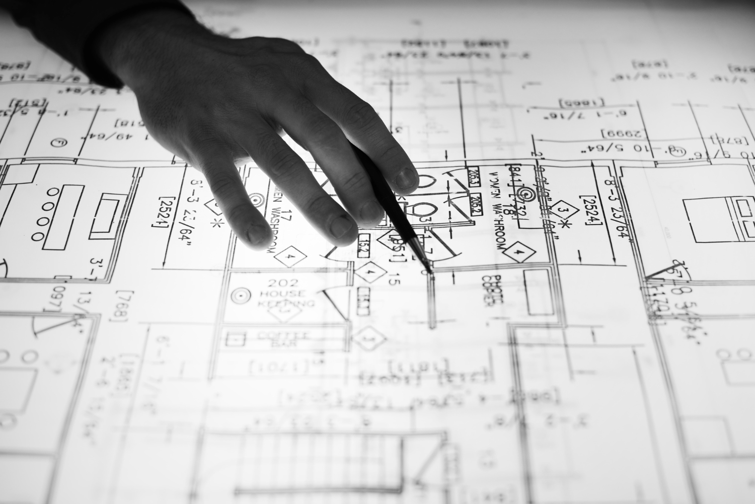 Electrical design drawings review on site