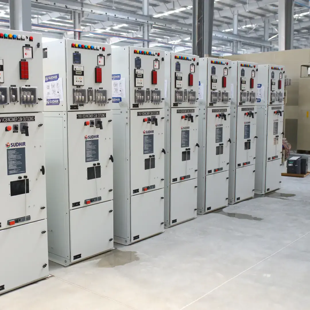 HT switchgear room at an industrial facility